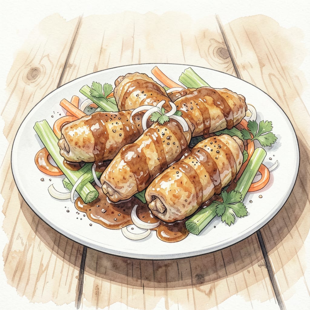 Boiled Chicken Wings Recipe: Tender and Flavorful Every Time example with annotations