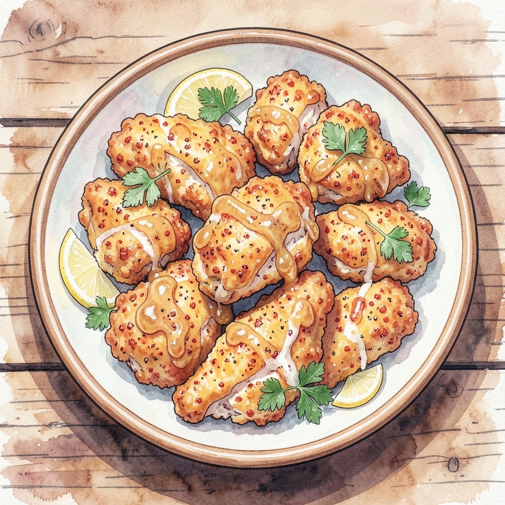 Bojangles' Fried Chicken Recipe: Crispy Southern Style Perfection example with annotations