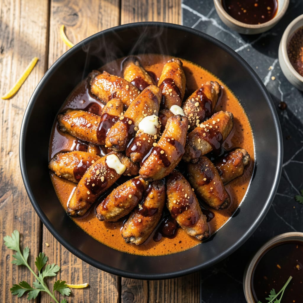 buffalo chicken wing crock pot recipe detailed visual guide