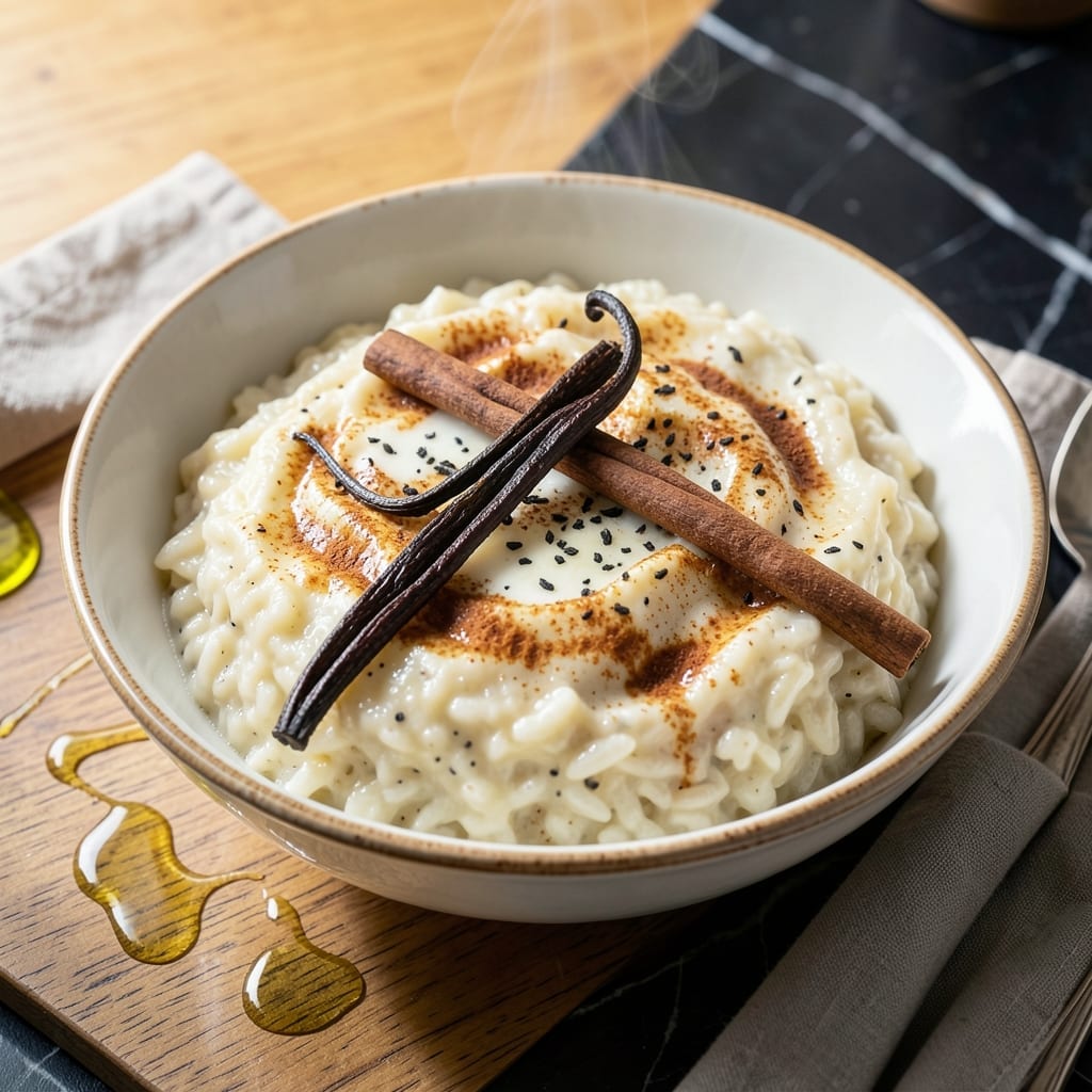 European Rice Pudding Recipe: Old-World Creaminess with Vanilla and Cinnamon