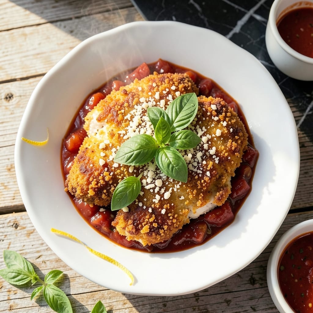 Shake and Bake Chicken Parmesan Recipe: Crispy Coated Cutlets With Melted Mozzarella