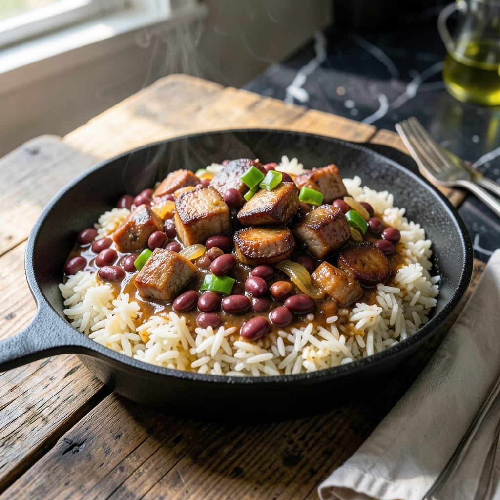 Pork Red Beans and Rice Recipe: Smoky Louisiana Tradition in One Pot Pork Red Beans and Rice Recipe: Smoky Louisiana Tradition in One Pot