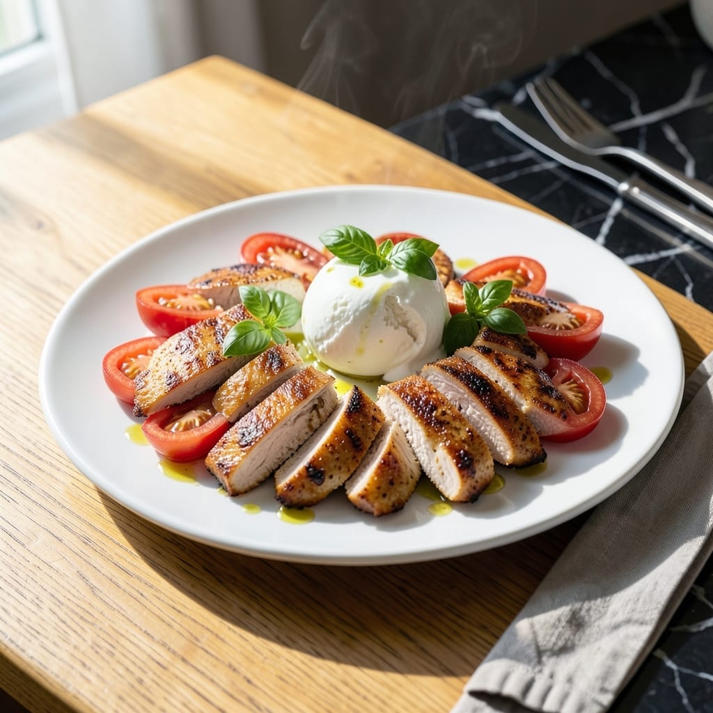 Chicken Burrata Tomato Recipe: Summer Freshness on a Plate Chicken Burrata Tomato Recipe: Summer Freshness on a Plate