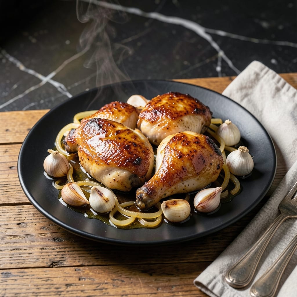 Vinegar Chicken Recipe: Bright Tangy Braise With Crispy Skin Vinegar Chicken Recipe: Bright Tangy Braise With Crispy Skin