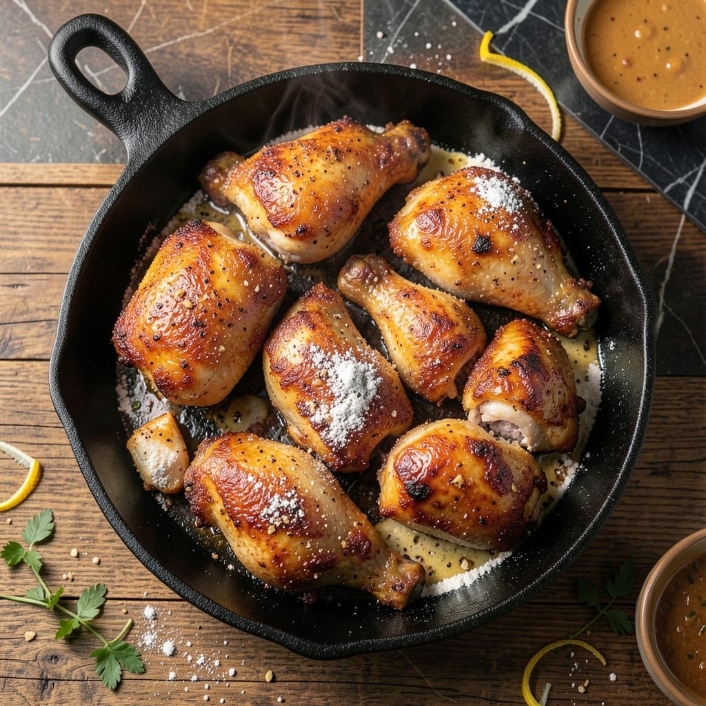 Roasted Fried Chicken Recipe: Oven-Crisped Juiciness Without the Fryer