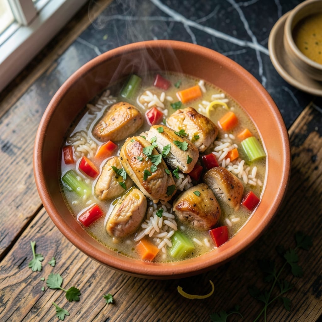 Fidel's Chicken and Rice Soup Recipe: Latin-Inspired One-Pot Comfort