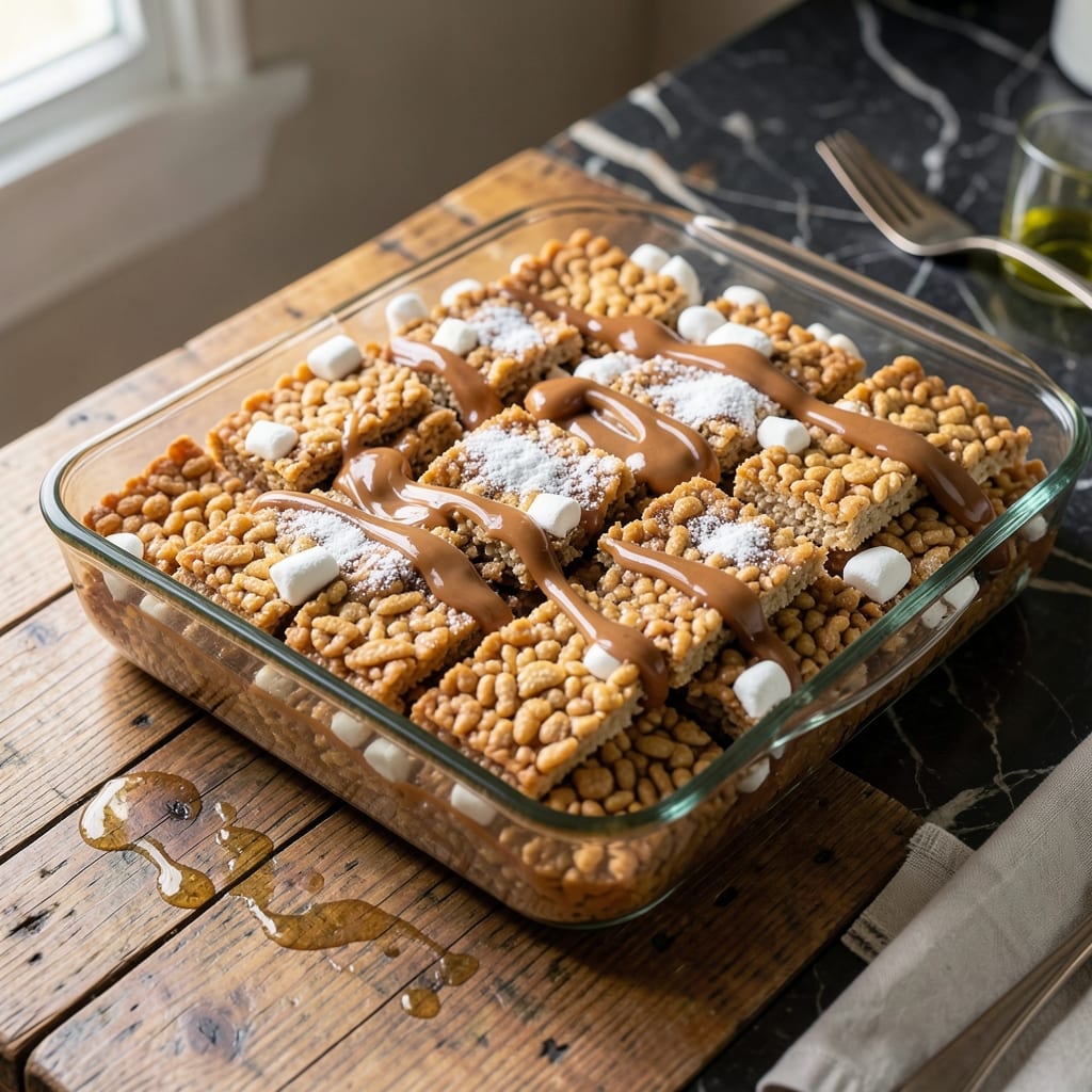 High Protein Rice Krispie Treats Recipe: Chewy Bars With Hidden Nutrition High Protein Rice Krispie Treats Recipe: Chewy Bars With Hidden Nutrition