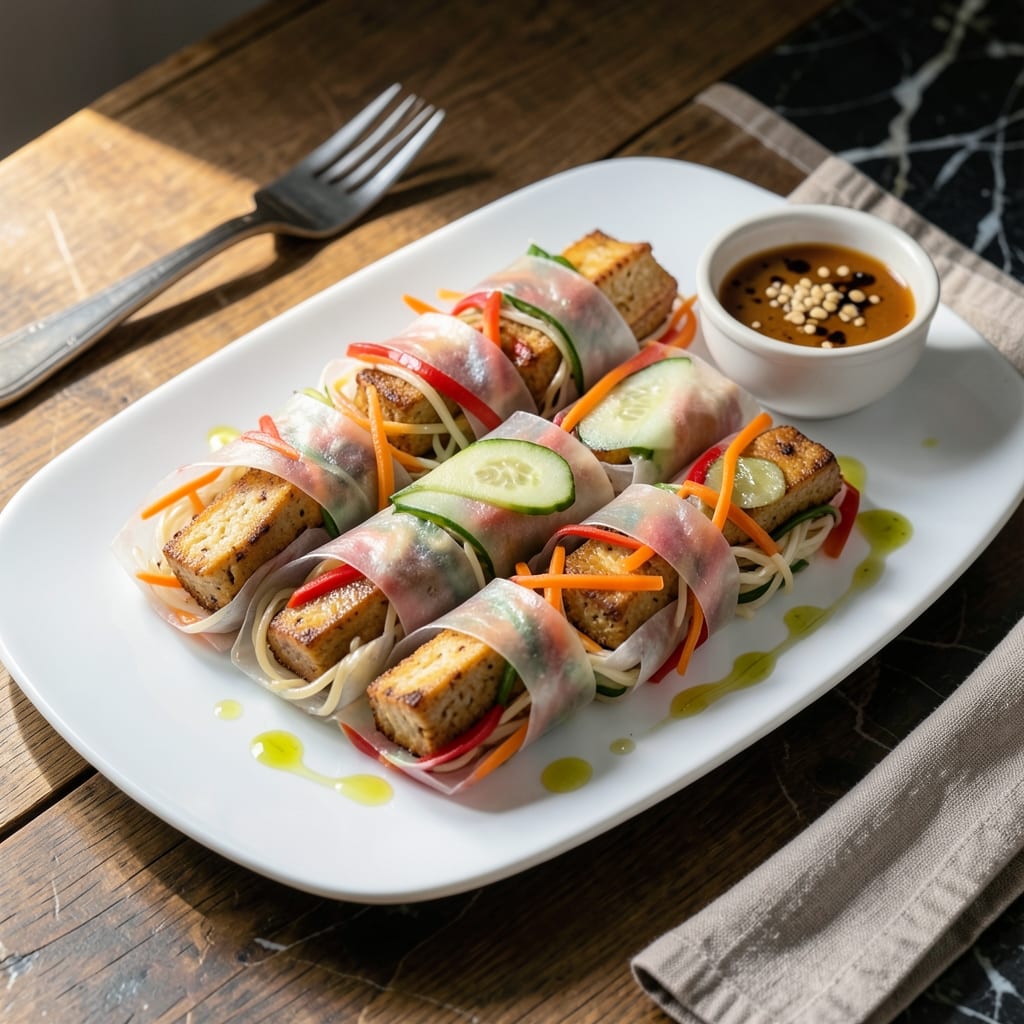 Gluten Free Rice Paper Rolls Recipe: Fresh and Light Vietnamese-Style Wraps Gluten Free Rice Paper Rolls Recipe: Fresh and Light Vietnamese-Style Wraps