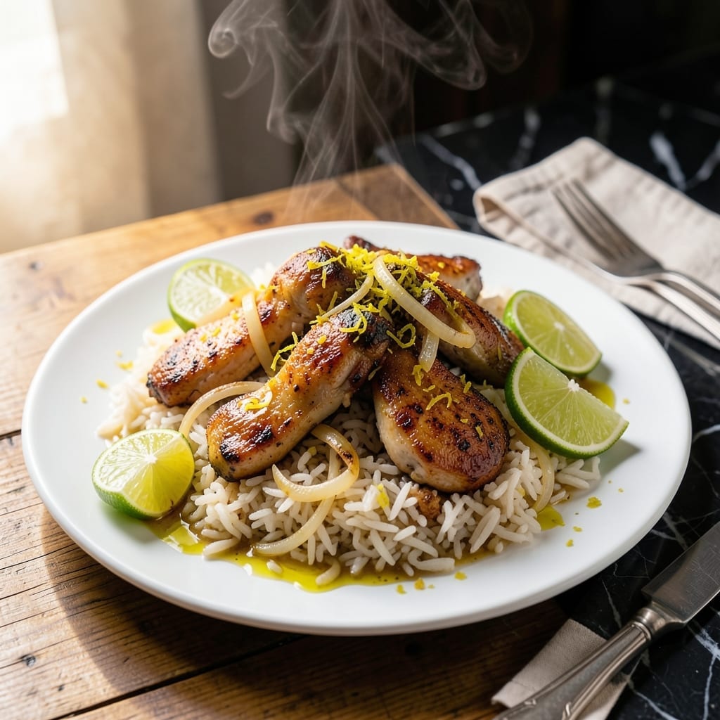 Fiesta Lime Chicken Rice Recipe: Zesty One-Pot Meal With Bold Flavors