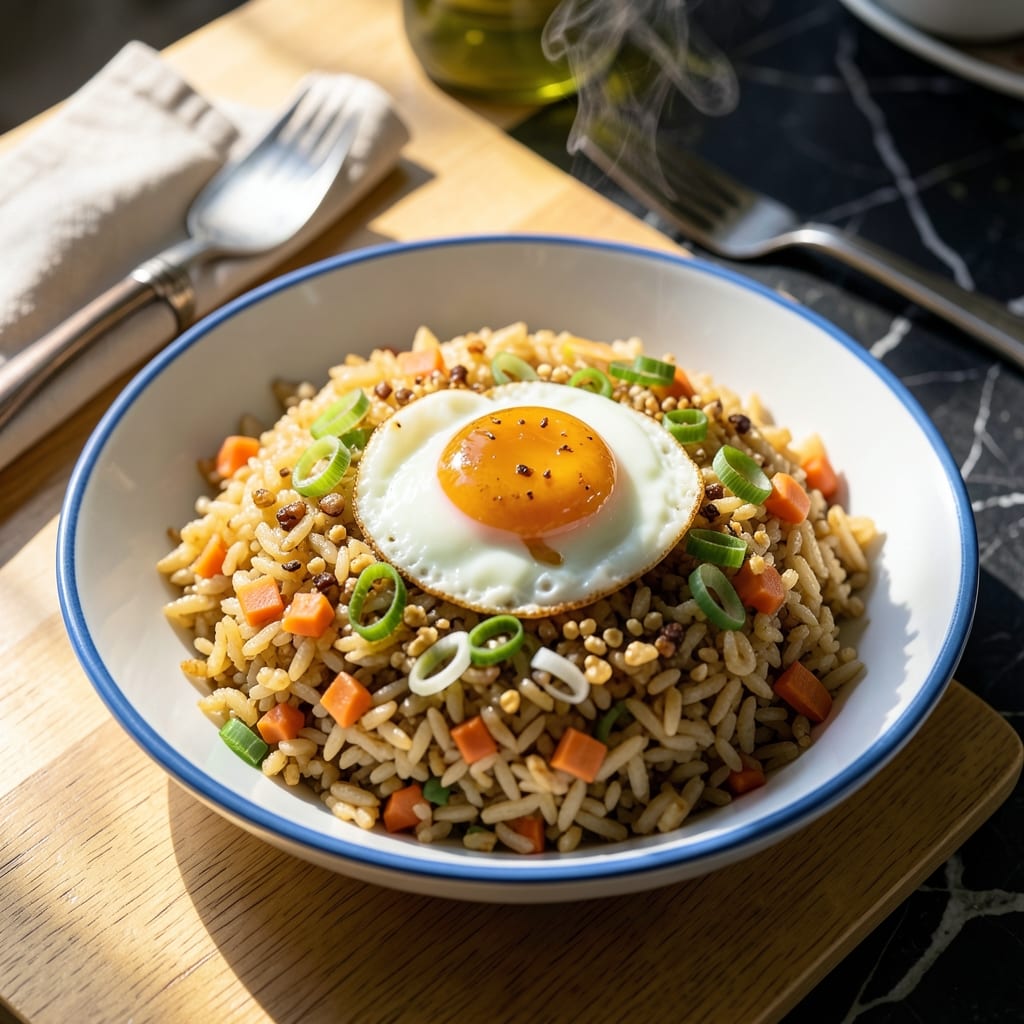 Fried Rice for One Recipe: Single-Serve Wok Magic Fried Rice for One Recipe: Single-Serve Wok Magic