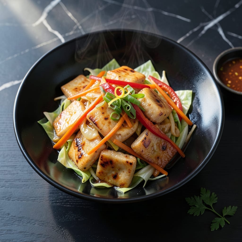 Chinese Rice Cake Recipe Stir Fry: Chewy Pillows with Wok-Charred Veggies Chinese Rice Cake Recipe Stir Fry: Chewy Pillows with Wok-Charred Veggies