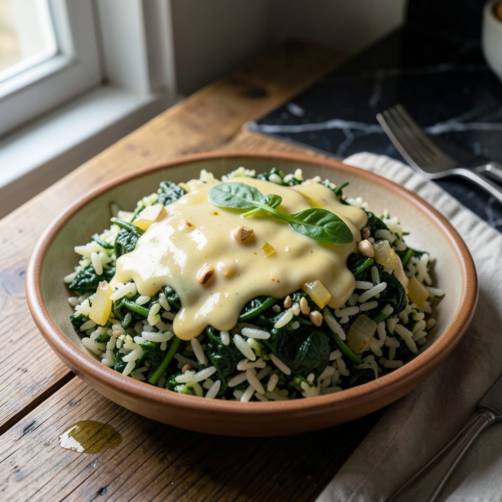 Green Rice Recipe With Cheese Whiz: Creamy Cheese Infusion for a Comforting Meal