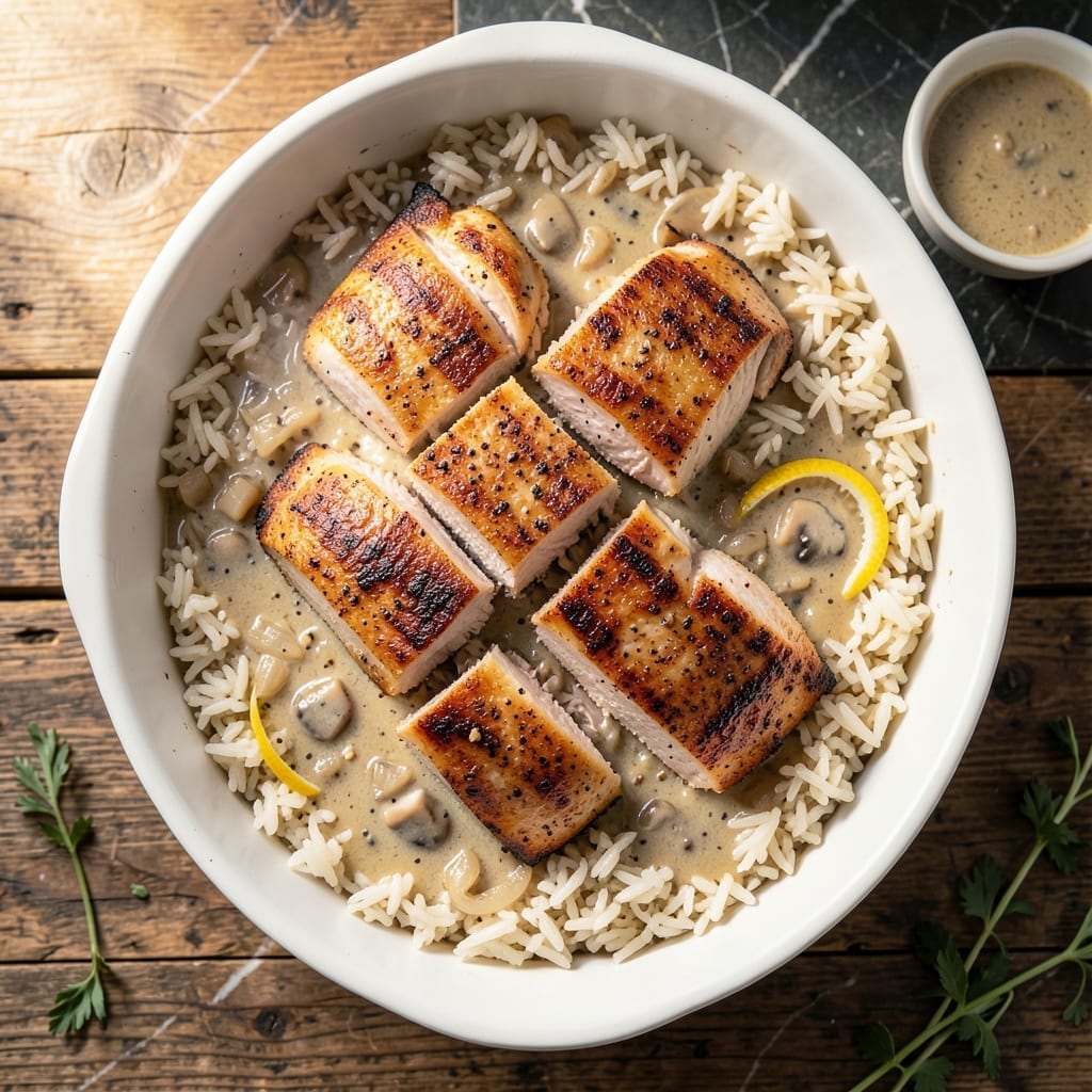 Baked Pork Chop and Rice Casserole Recipe: One-Dish Savory Satisfaction