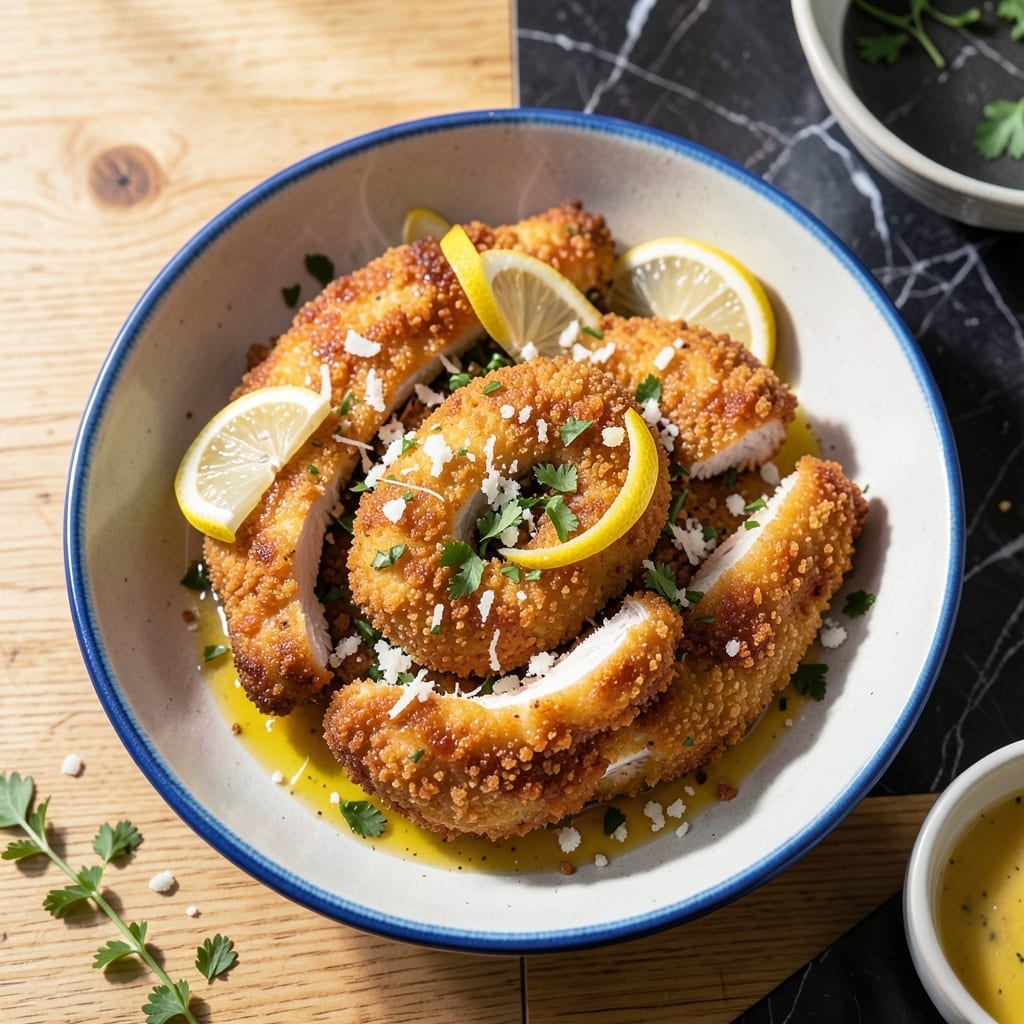 Lemon Chicken Tenders Recipe: Zesty Crunch With Herb-Infused Bites Lemon Chicken Tenders Recipe: Zesty Crunch With Herb-Infused Bites