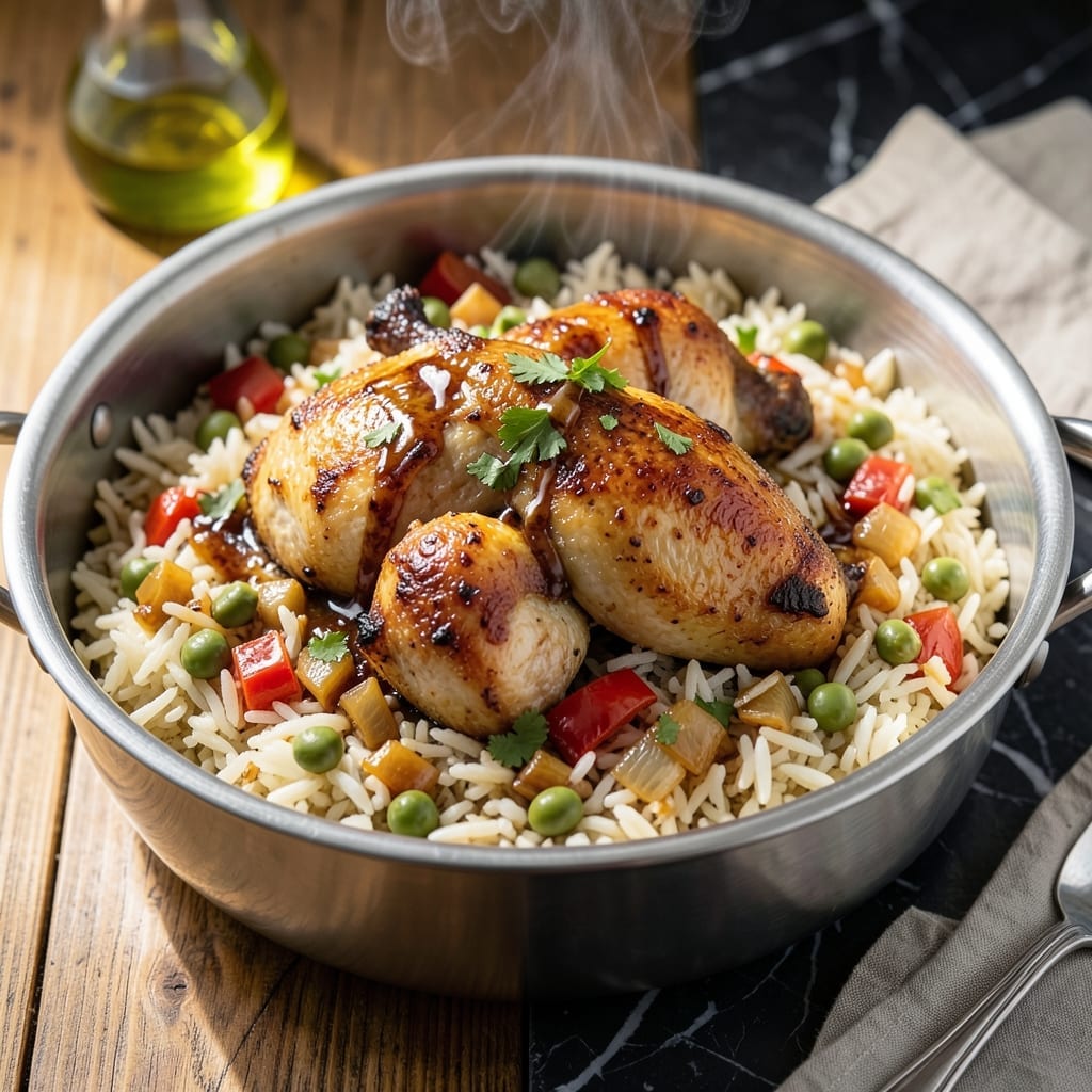 Chicken Pelau Recipe: Caribbean One-Pot Flavor Explosion Chicken Pelau Recipe: Caribbean One-Pot Flavor Explosion