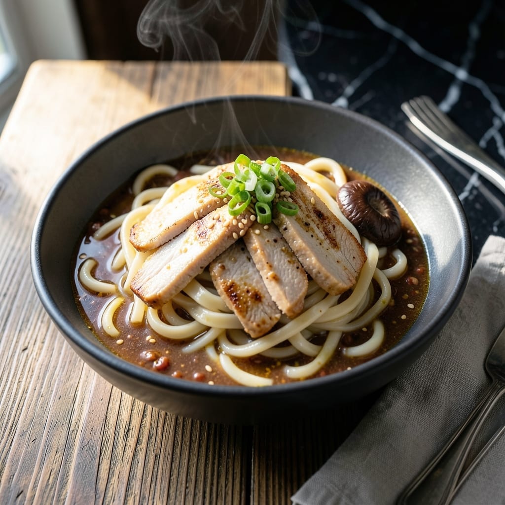 Chicken Udon Recipe: Noodle Bowl With Rich Miso Broth Chicken Udon Recipe: Noodle Bowl With Rich Miso Broth