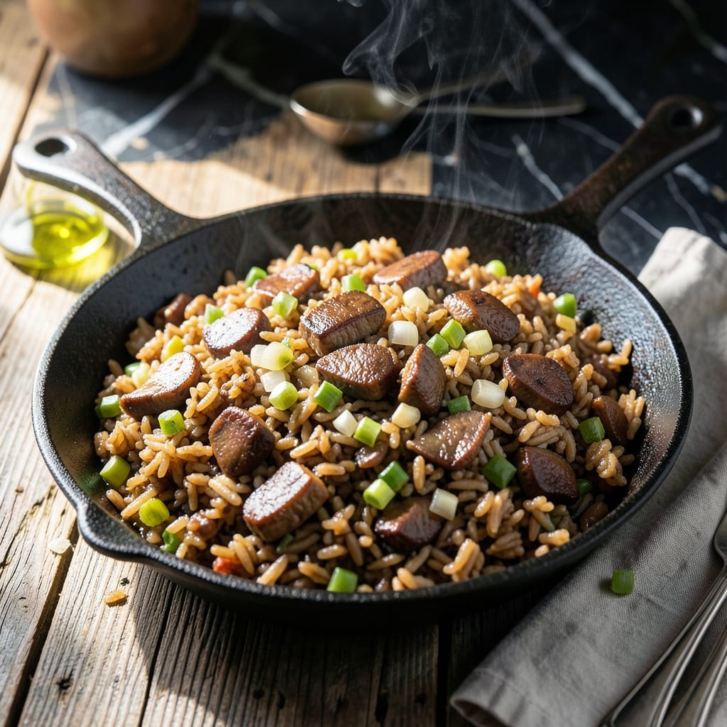 Authentic Dirty Rice Recipe With Chicken Livers: Cajun Spice and Rich Liver Depth