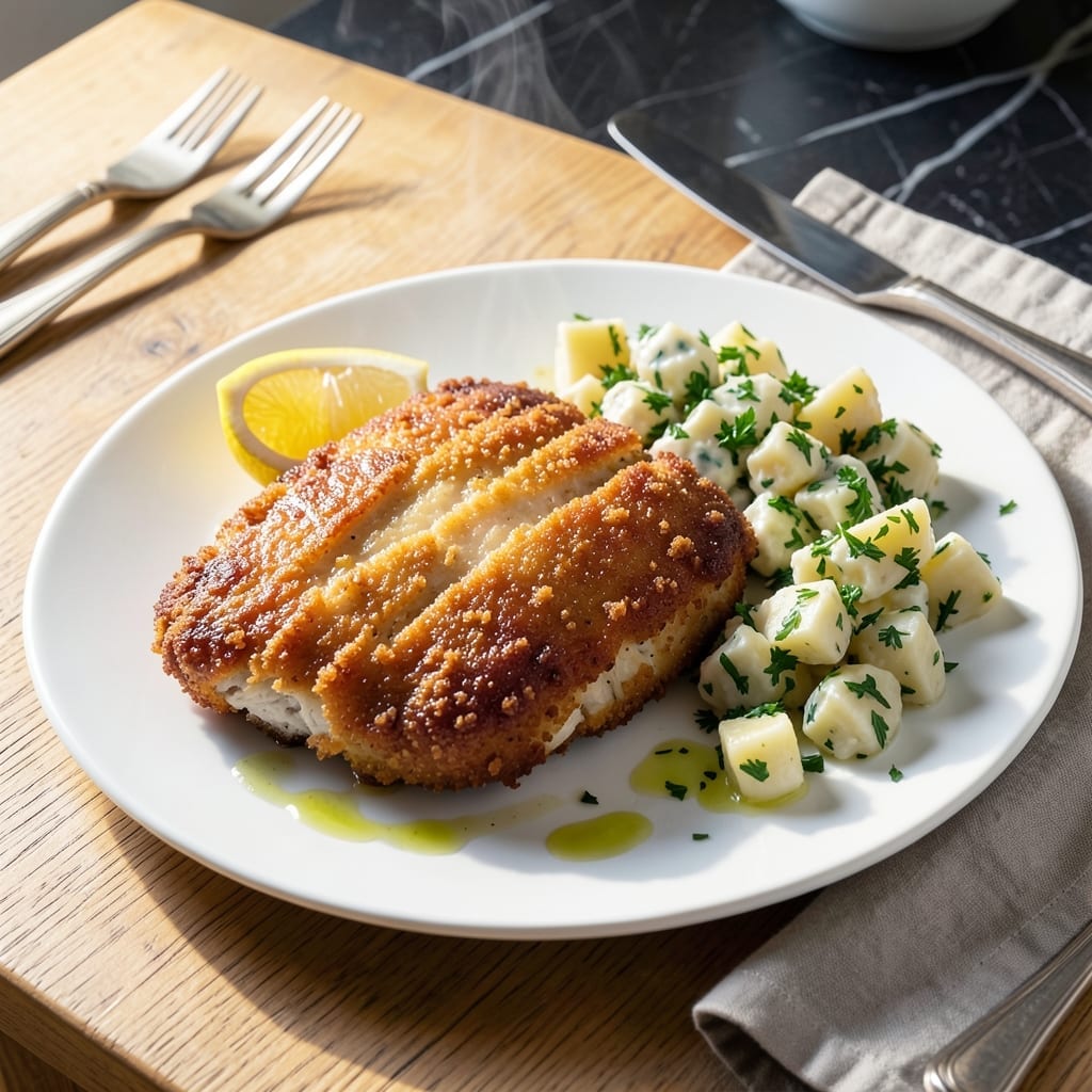 Chicken Schnitzel Recipe: Ultra Crispy Panko Crust Chicken Schnitzel Recipe: Ultra Crispy Panko Crust