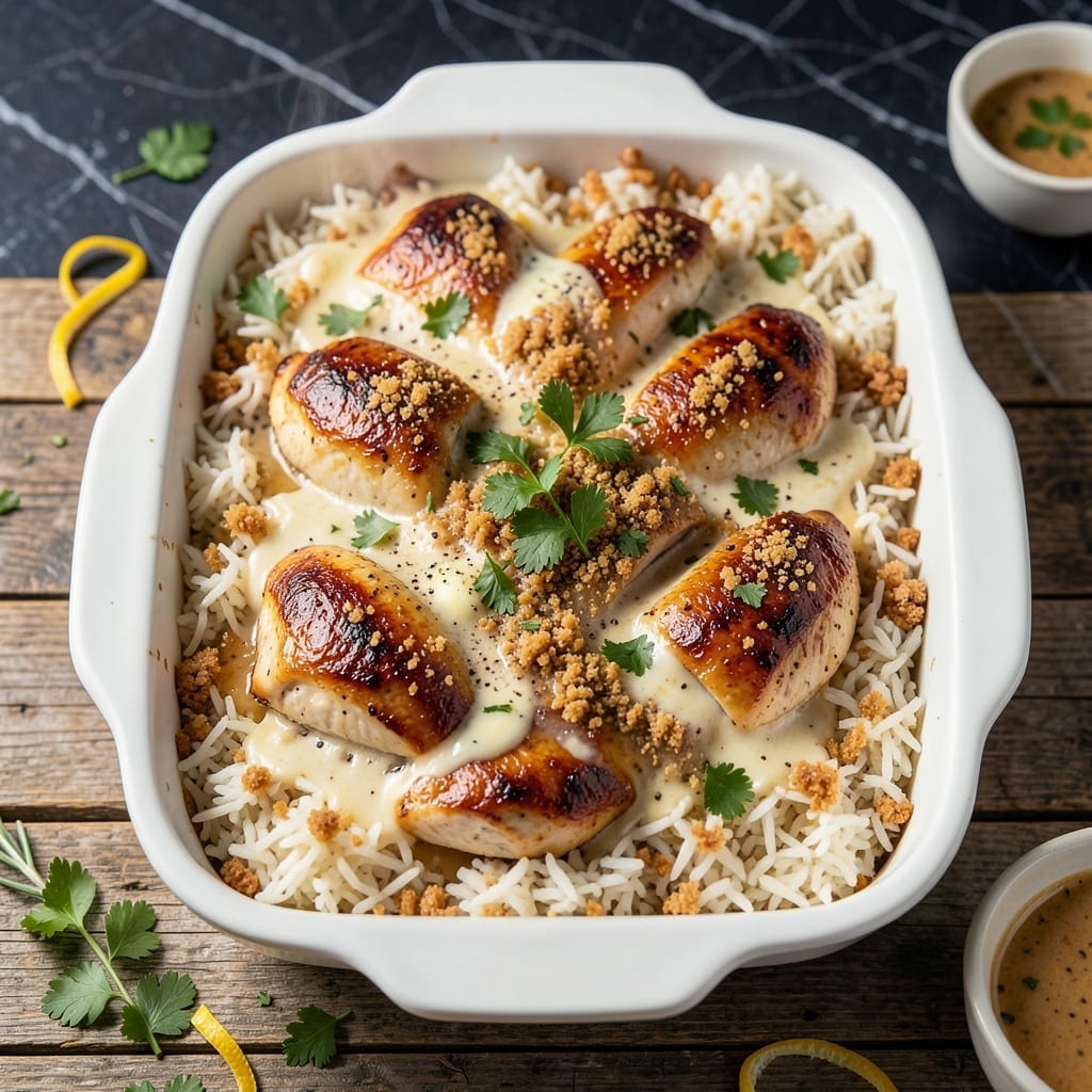 Pioneer Woman Chicken and Rice Casserole Recipe: Baked Creamy Goodness