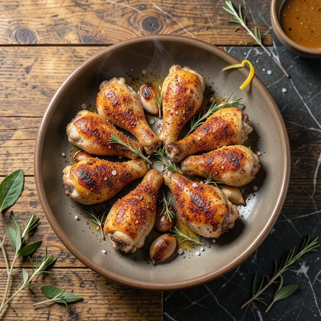 Cooked Chicken Legs Recipe: Crispy Skin with Juicy Dark Meat