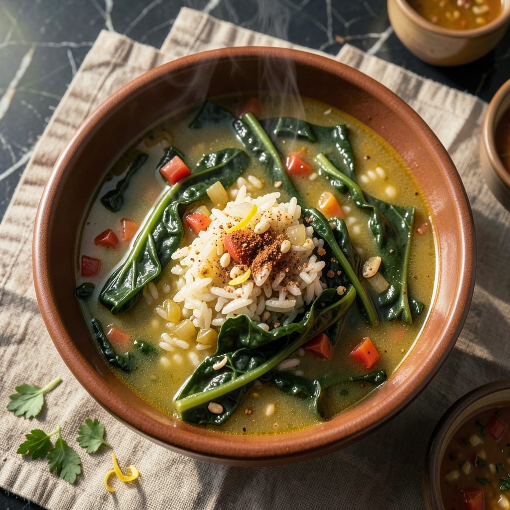 Collard Greens and Rice Soup Recipe: Smoky Southern Soul in a Bowl Collard Greens and Rice Soup Recipe: Smoky Southern Soul in a Bowl