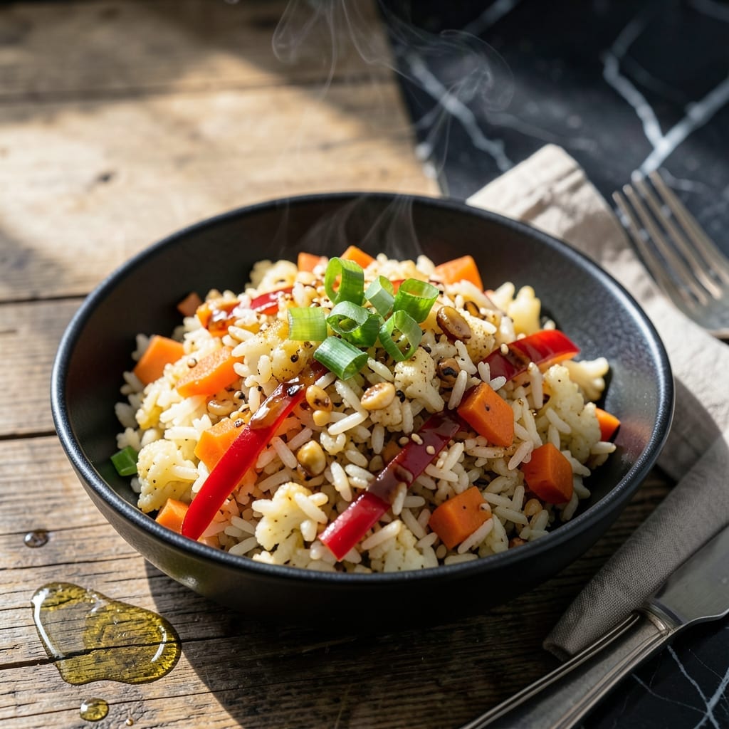 Fried Rice Recipe Using Cauliflower: Wok-Charred Veggie Swap With Umami Depth