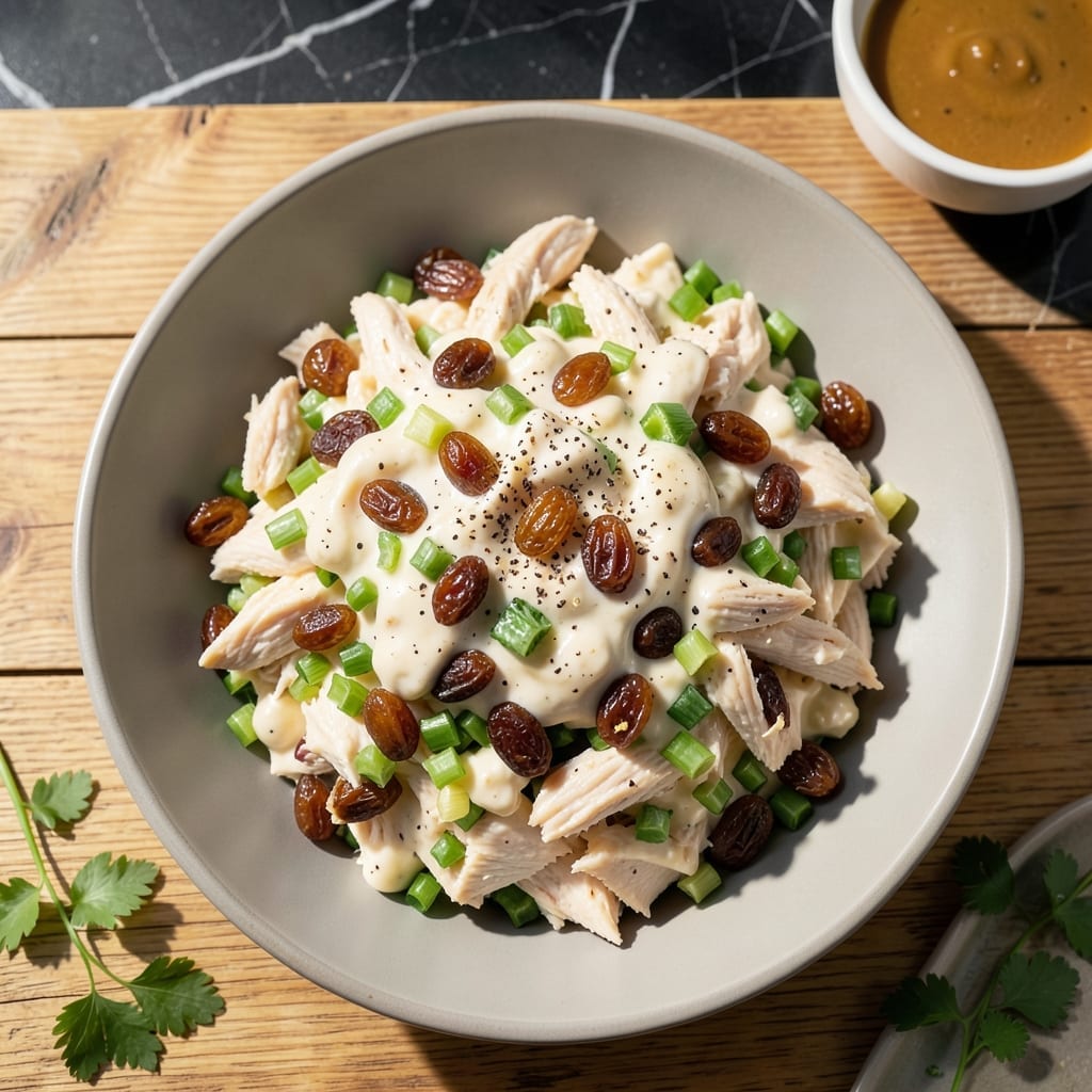 Chicken Salad Recipe With Raisins: Sweet and Crunchy Lunch Delight Chicken Salad Recipe With Raisins: Sweet and Crunchy Lunch Delight