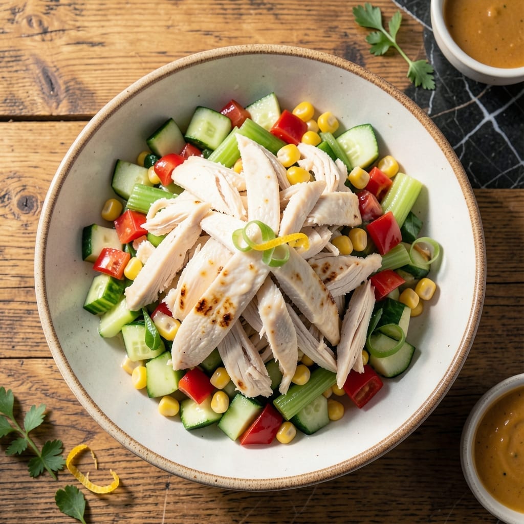 Summer Chicken Salad Recipe: Light and Refreshing Garden Medley Summer Chicken Salad Recipe: Light and Refreshing Garden Medley