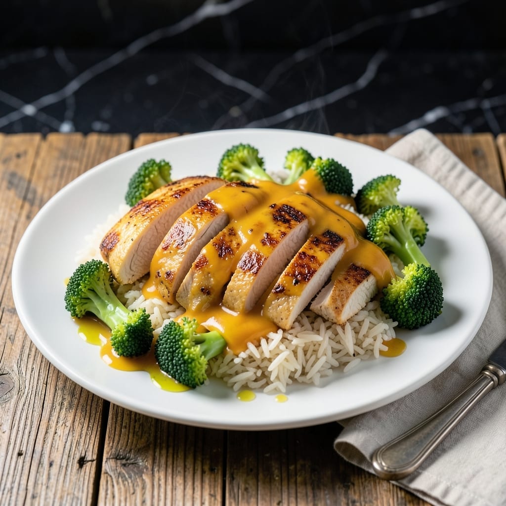 Chicken Rice Broccoli Cheese Recipe: One-Pan Creamy Comfort