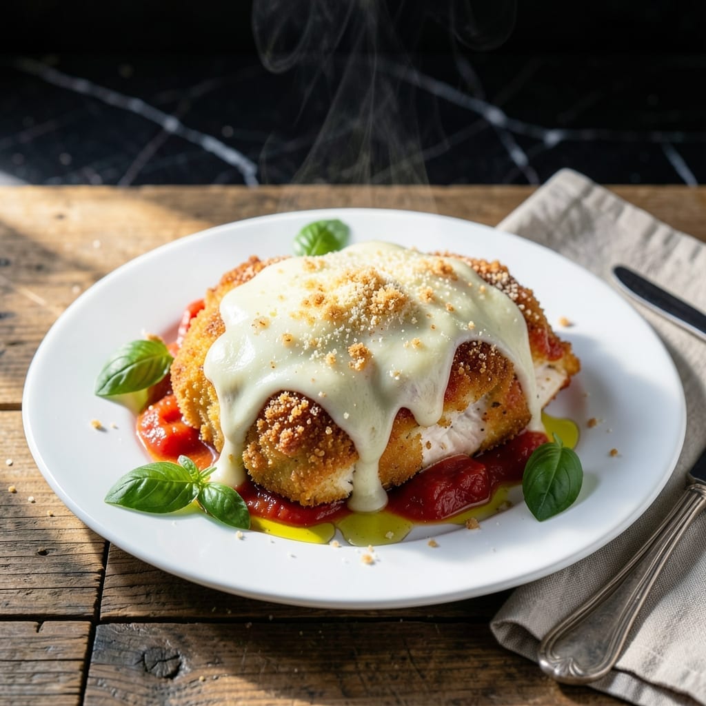 Italian Chicken Parm Recipe: Crispy Cutlets With Melty Mozzarella Italian Chicken Parm Recipe: Crispy Cutlets With Melty Mozzarella