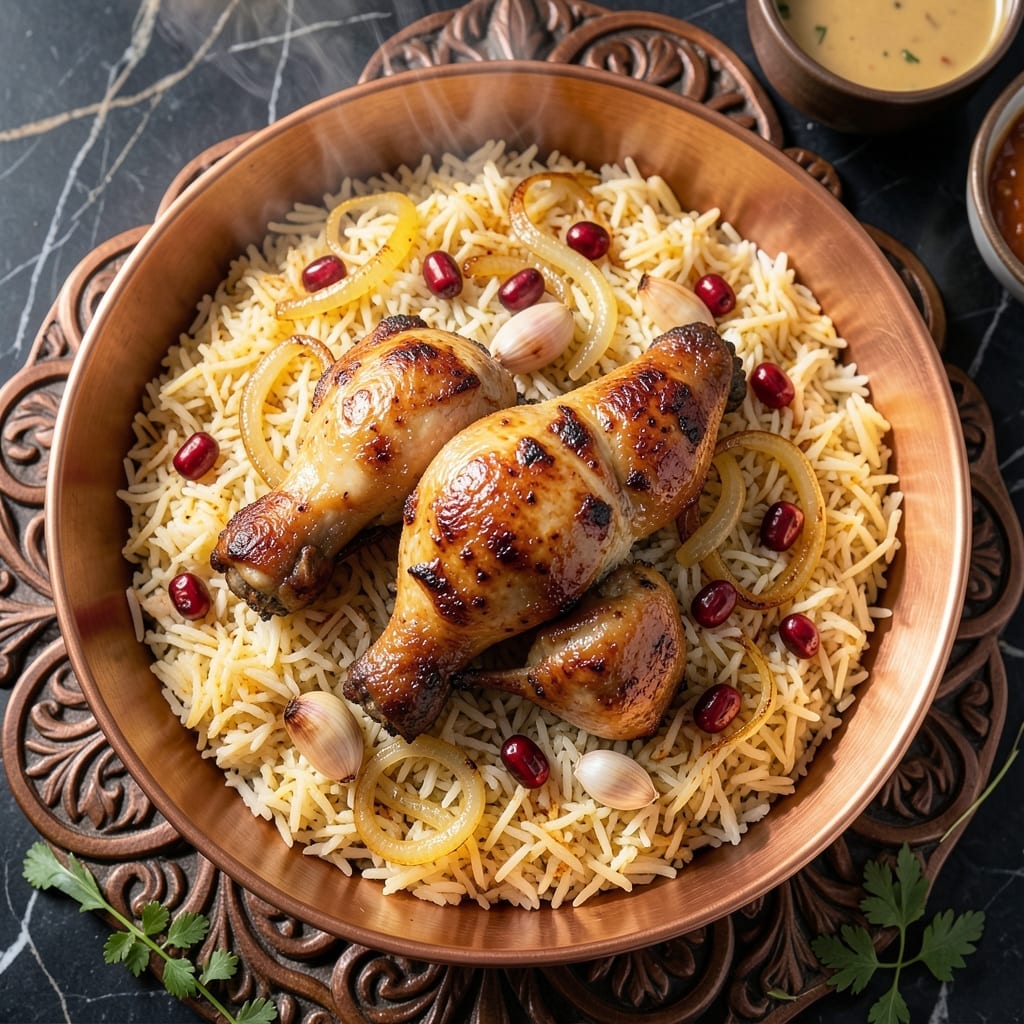 Iranian Chicken and Rice Recipe: Fragrant Saffron-Infused One-Pot Meal