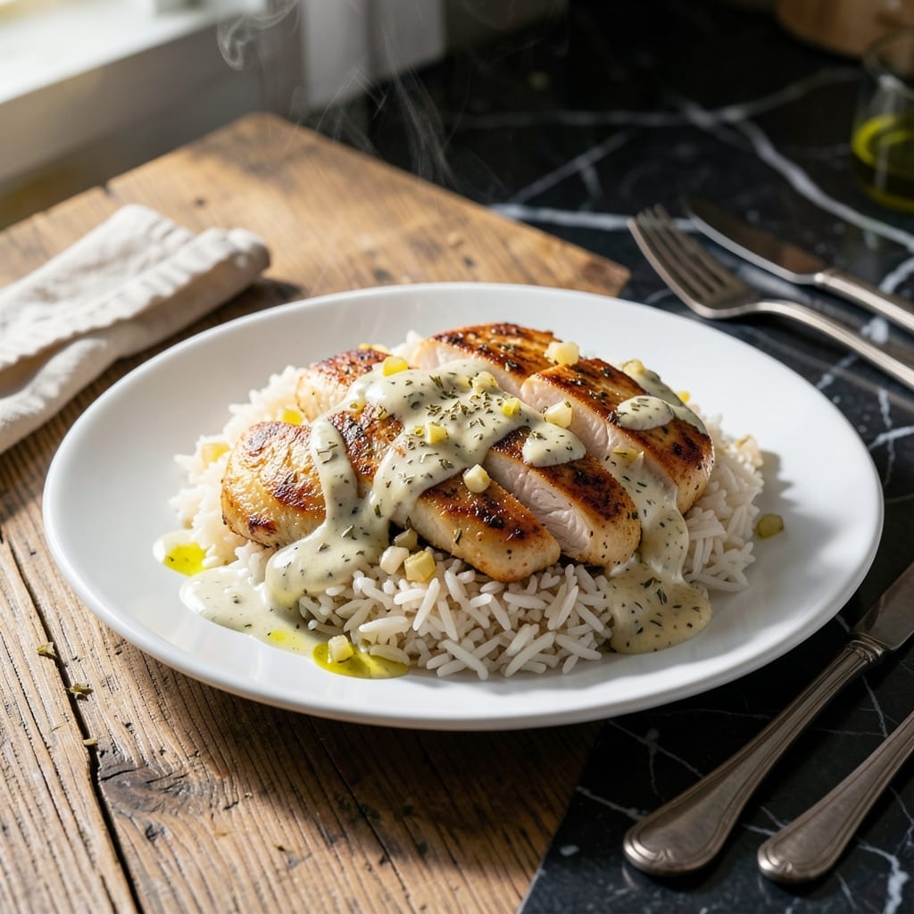 Ranch Chicken and Rice Recipe: One-Pot Creamy Comfort Meal