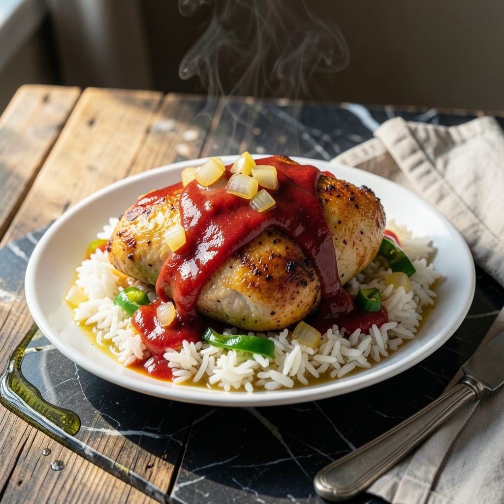 Picante Chicken and Rice Recipe: Spicy One-Pot Fiestas in 30 Minutes