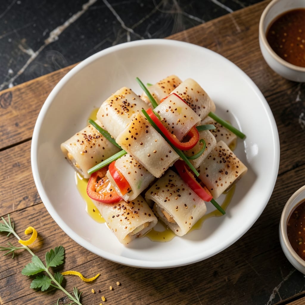 Rice Cake Roll Recipe: Chewy Pillows With Sweet-Savory Fillings Rice Cake Roll Recipe: Chewy Pillows With Sweet-Savory Fillings