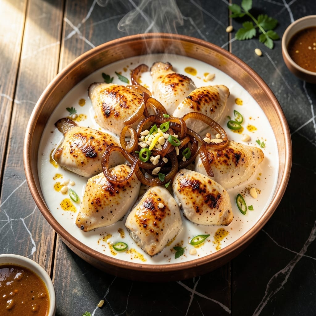 Chicken White Handi Recipe: Pakistani Spiced One-Pot Wonder Chicken White Handi Recipe: Pakistani Spiced One-Pot Wonder