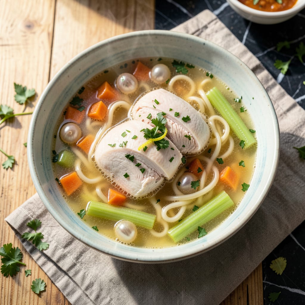 Comprehensive can i cook raw chicken in soup visual reference