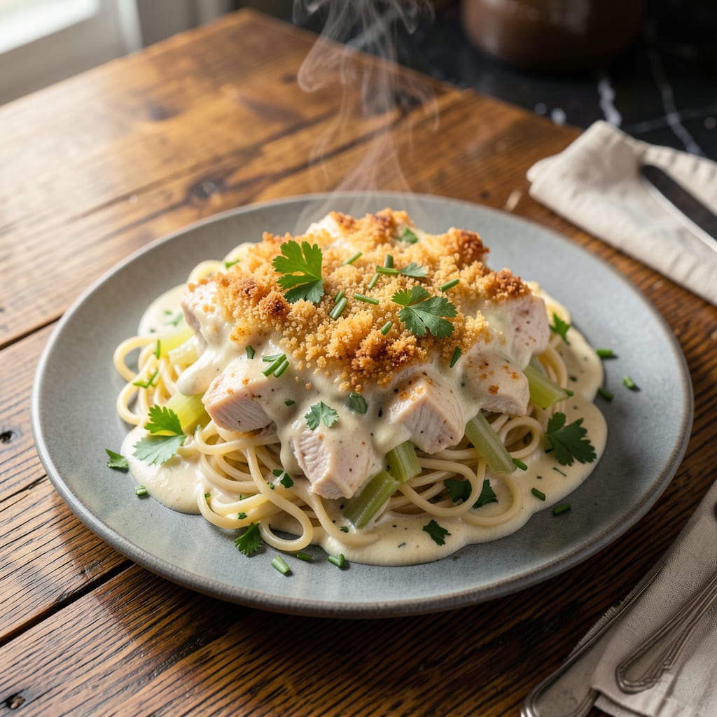 Can I Use Cream of Celery Instead of Cream of Chicken: Flavor Swap and Recipe Adjustments example with annotations