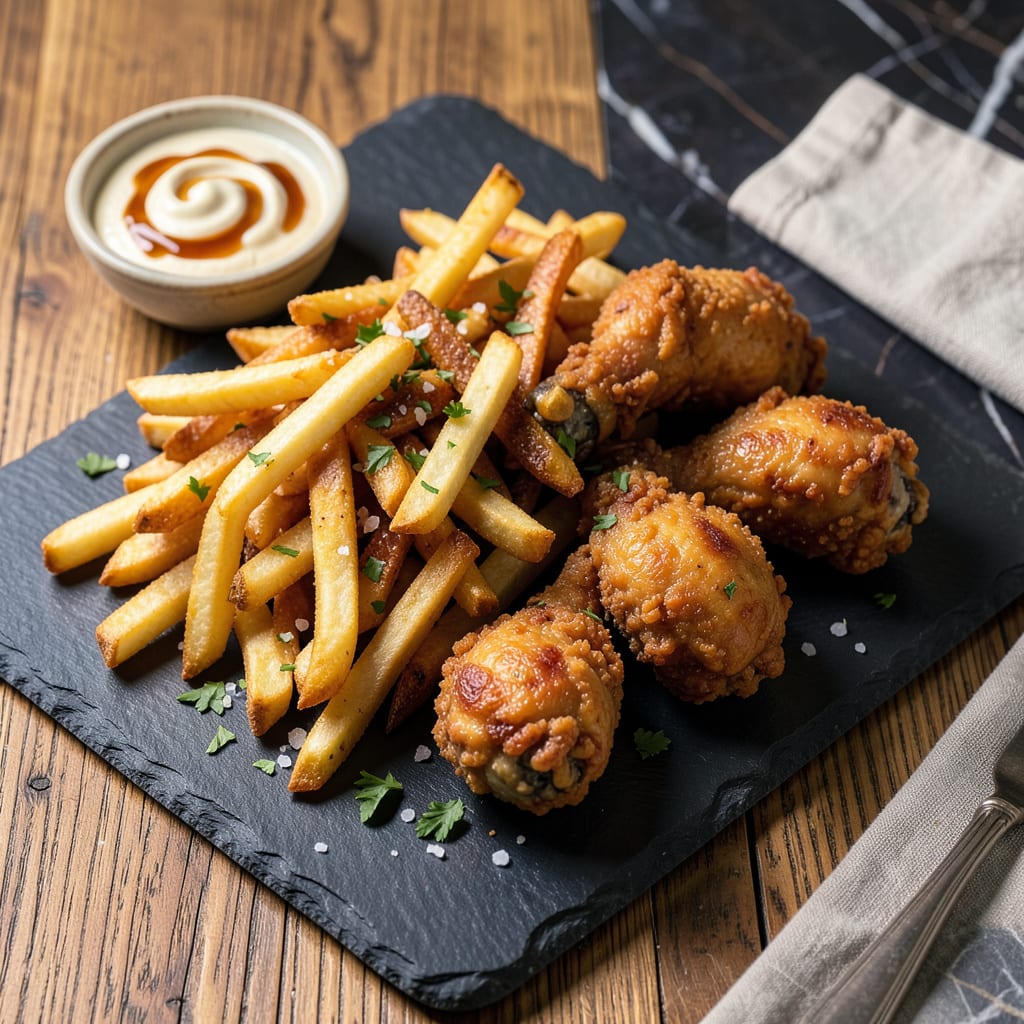 Can You Fry Fries in the Same Oil as Chicken: Flavor Transfer and Safety Facts detailed visual guide