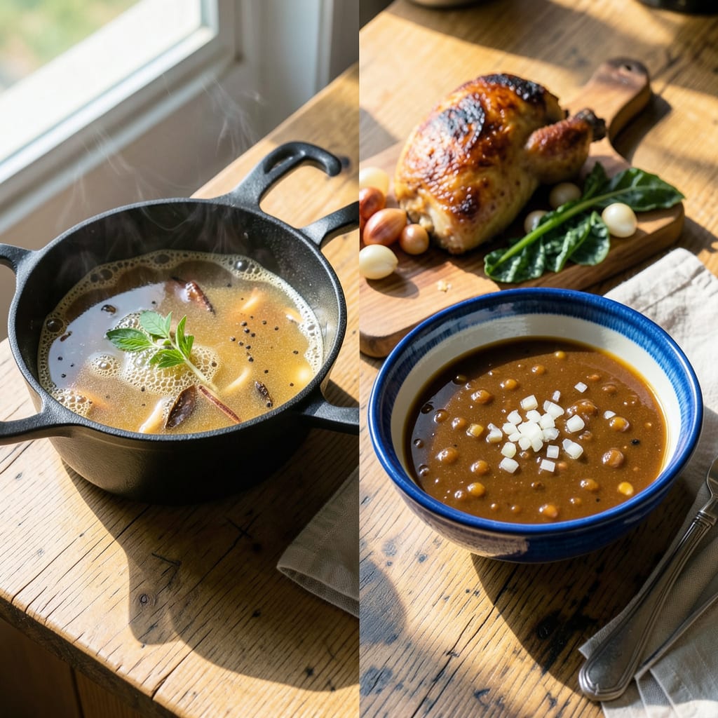 Can You Reuse Chicken Broth: Food Safety Rules and Flavor Impact illustration with key details