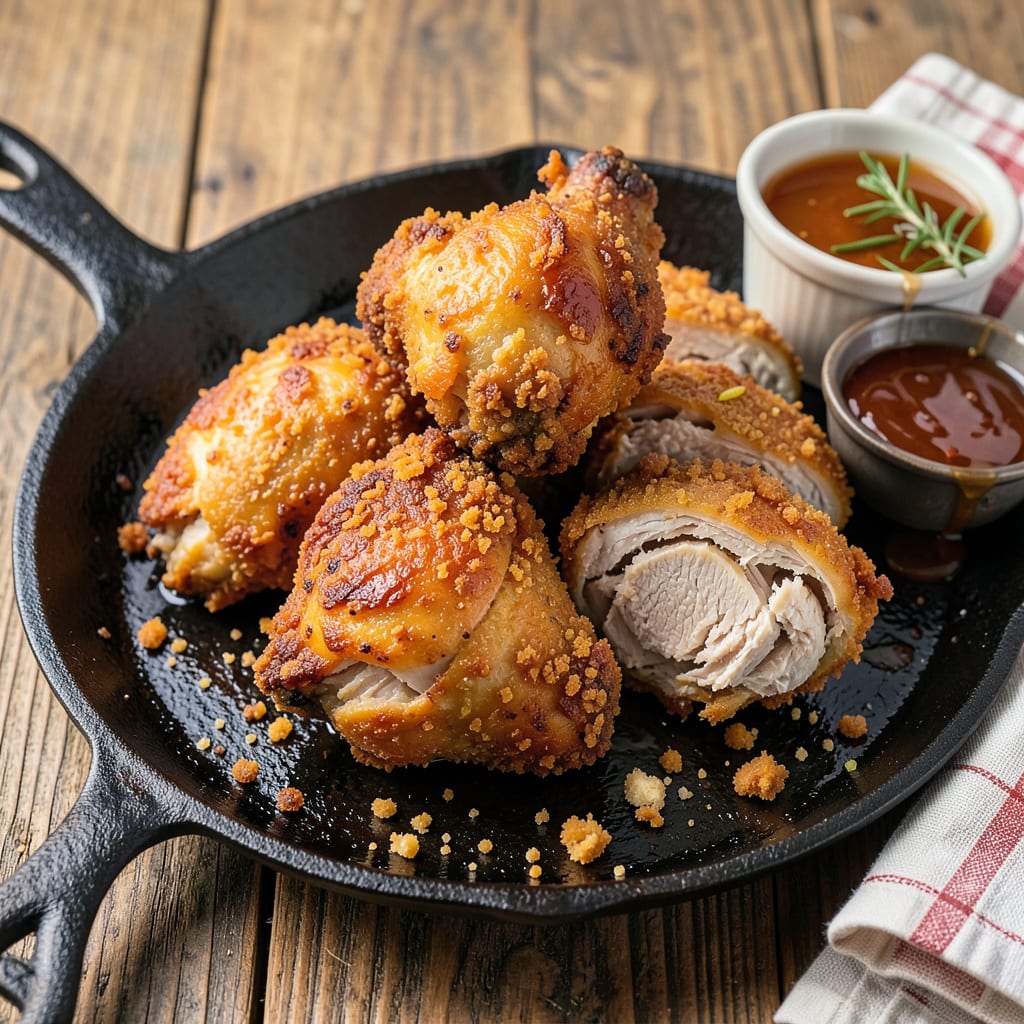 Can You Use Wheat Flour to Fry Chicken: Crispy Coating Secrets and Best Alternatives example with annotations