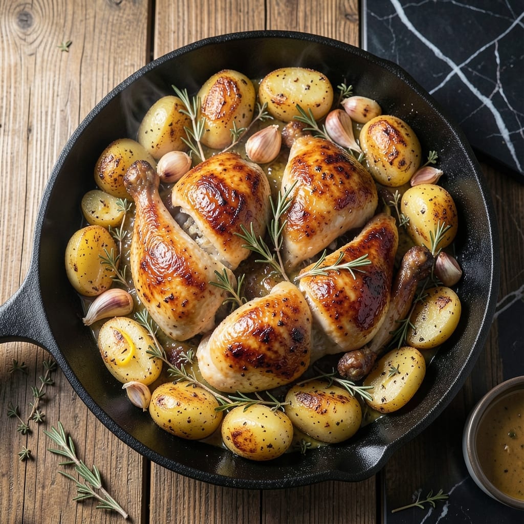 Chicken Potato Oven Recipe: One-Pan Savory Comfort Chicken Potato Oven Recipe: One-Pan Savory Comfort