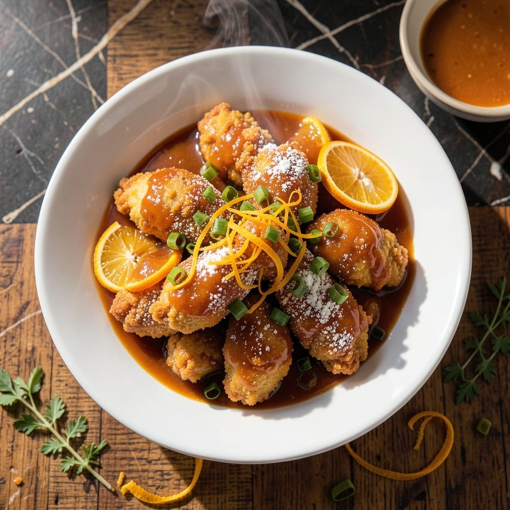 Authentic Orange Chicken Recipe: Crispy Bites in Sweet Citrus Sauce