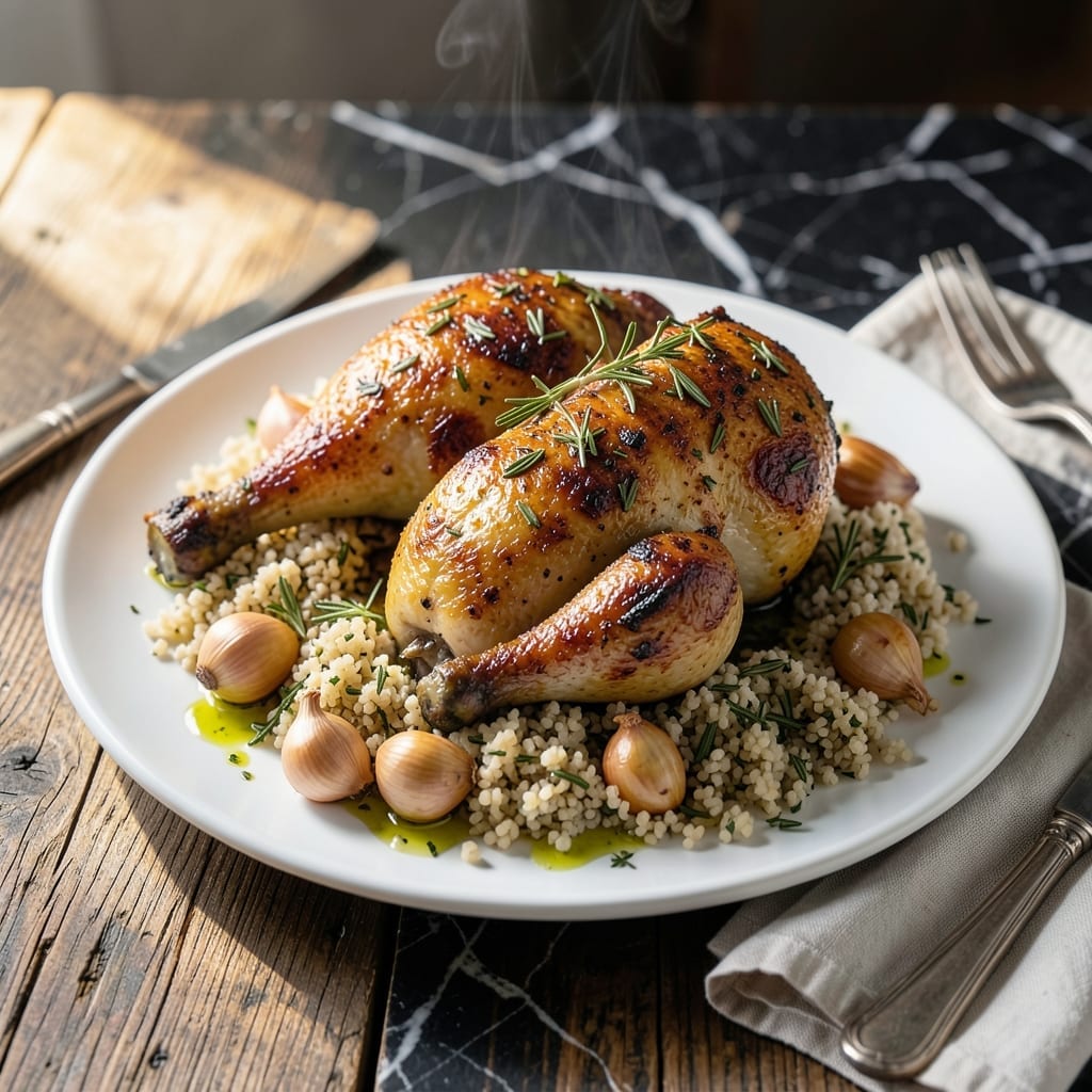 Roasted Chicken and Quinoa Recipe: Protein-Packed One-Bowl Meal Roasted Chicken and Quinoa Recipe: Protein-Packed One-Bowl Meal