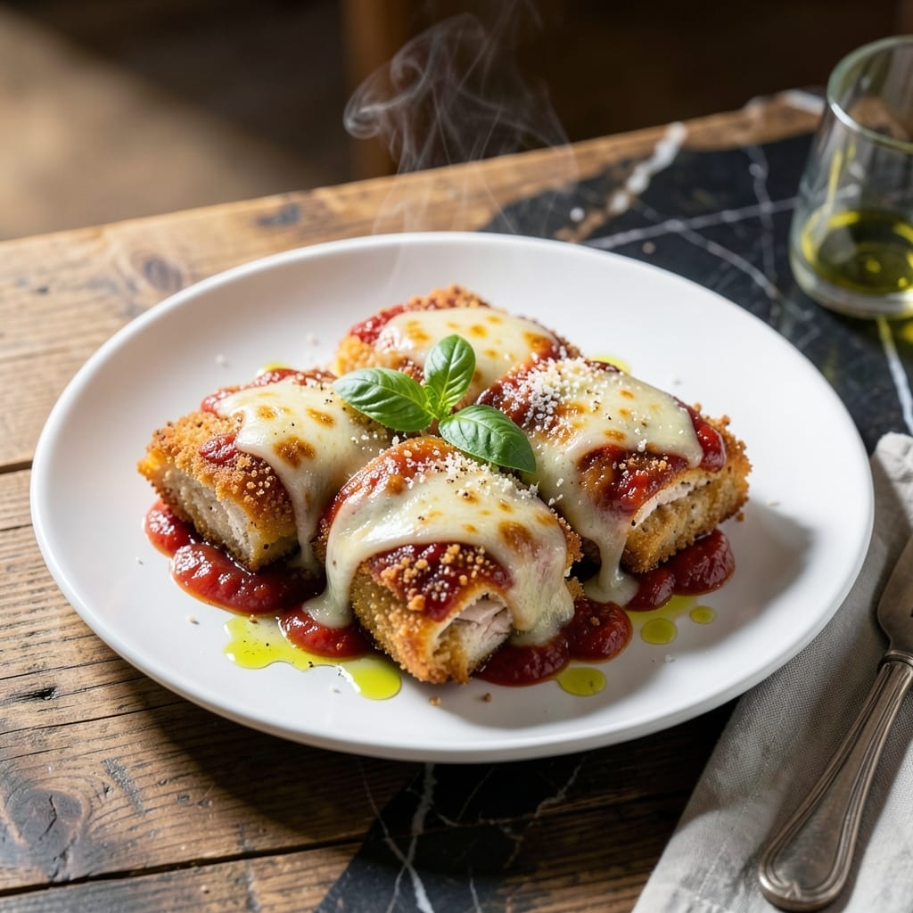 Chicken Parmesan Recipe Giada: Crispy Breaded Cutlets With Melty Mozzarella Chicken Parmesan Recipe Giada: Crispy Breaded Cutlets With Melty Mozzarella