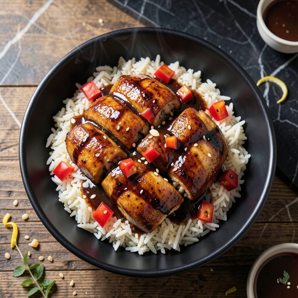 Slow Cooker Honey Teriyaki Chicken Rice Recipe: Set-It-and-Forget-It Asian Fusion