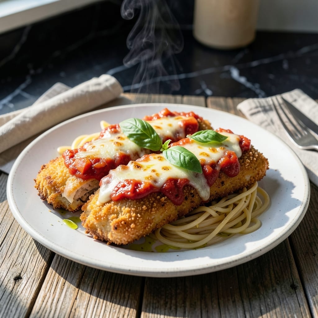 Homemade Chicken Parm Recipe: Crispy Crust With Melty Mozzarella Homemade Chicken Parm Recipe: Crispy Crust With Melty Mozzarella