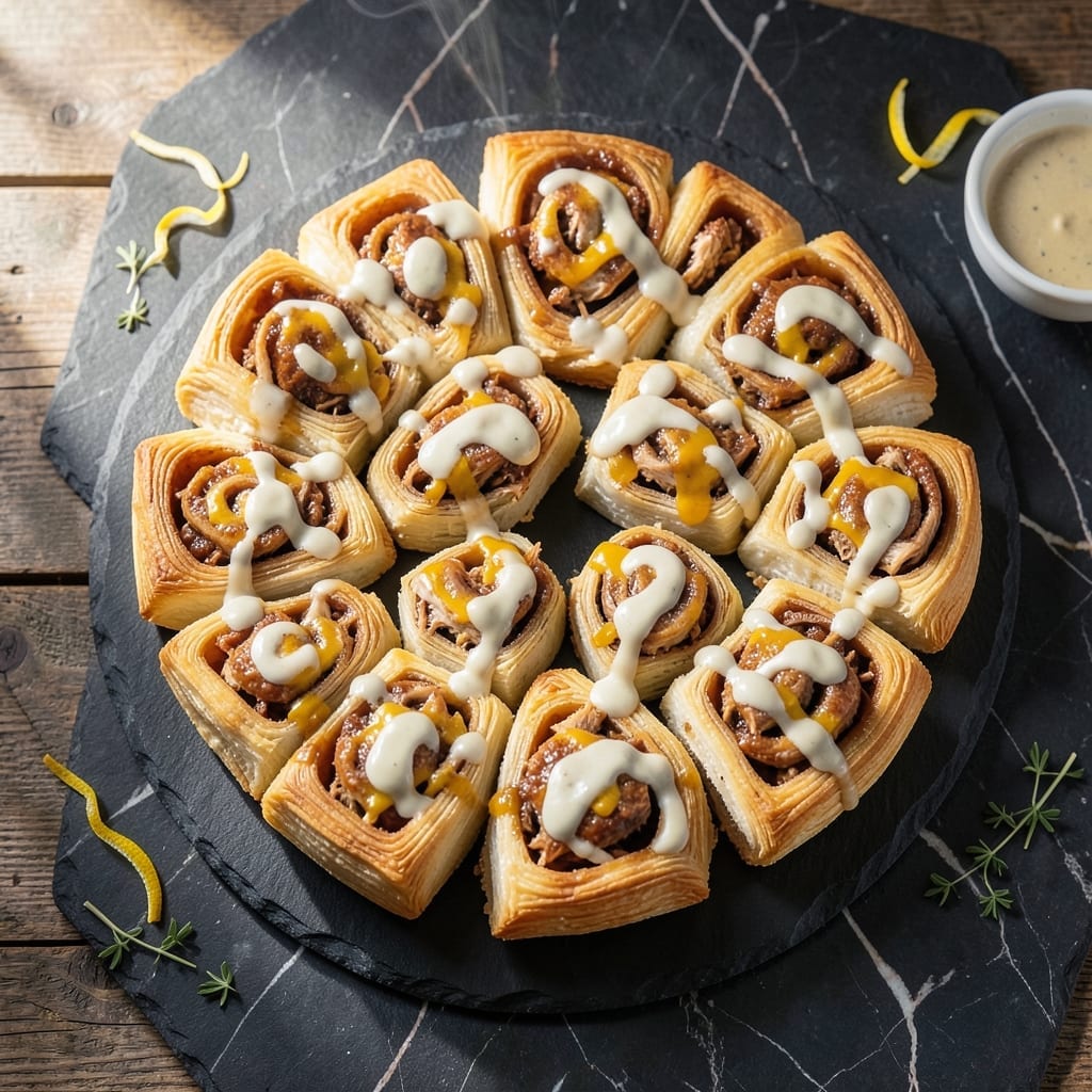 Buffalo Chicken Pinwheel Recipe: Spicy Cheese Swirls in Flaky Pastry Buffalo Chicken Pinwheel Recipe: Spicy Cheese Swirls in Flaky Pastry