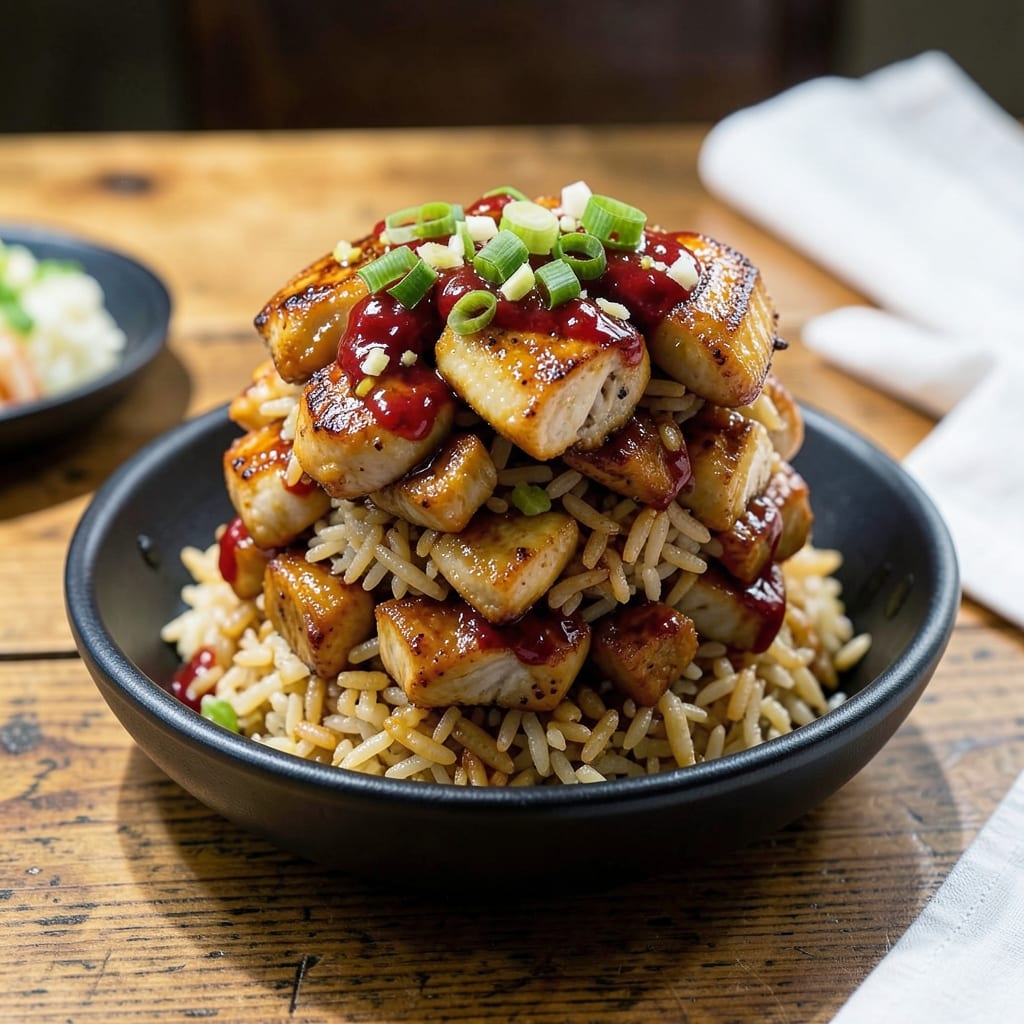 Chicken Triple Schezwan Fried Rice Recipe: Spicy Wok-Tossed Flavor Bomb