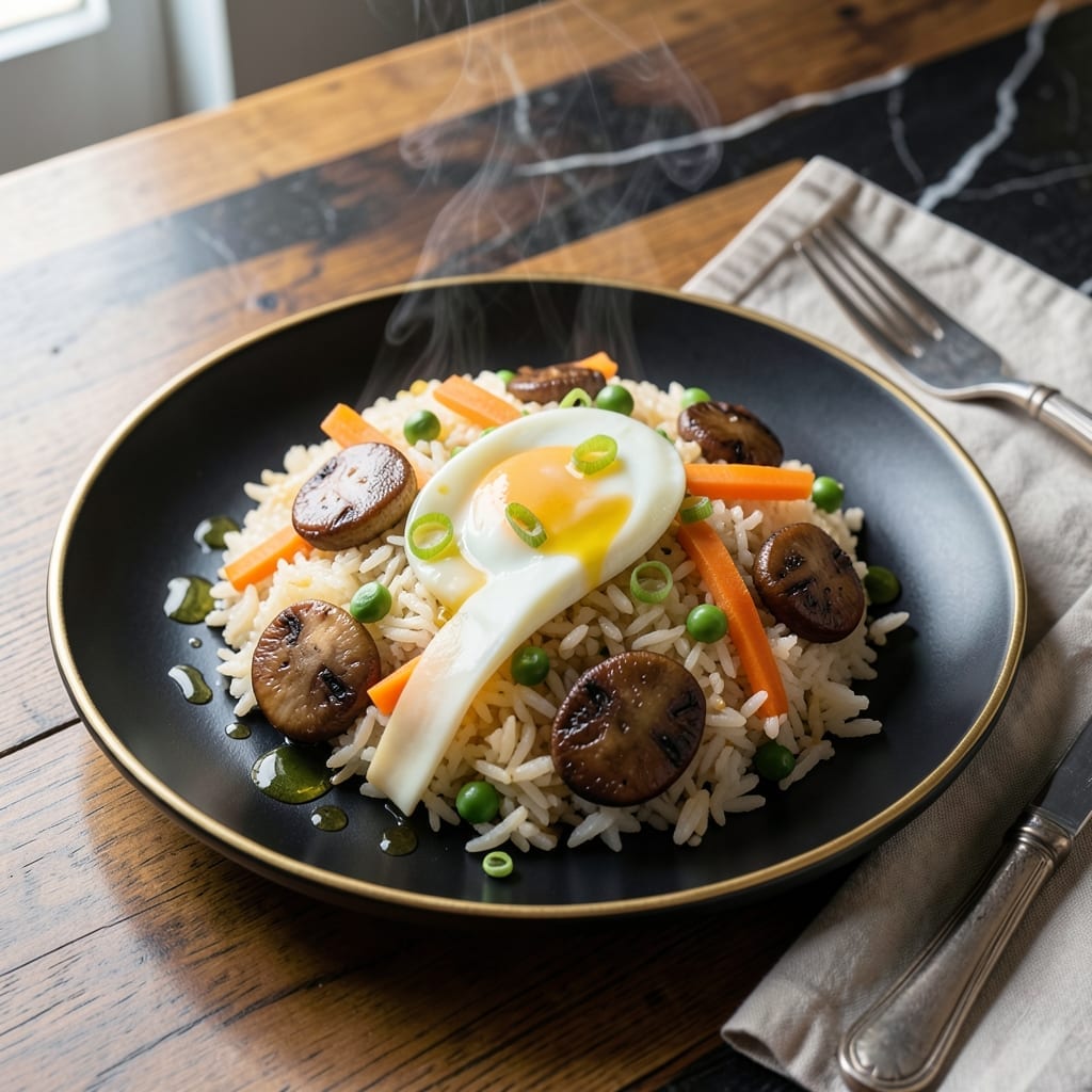 Fancy Fried Rice Recipe: Umami-Rich Wok Toss With Garden Vegetables