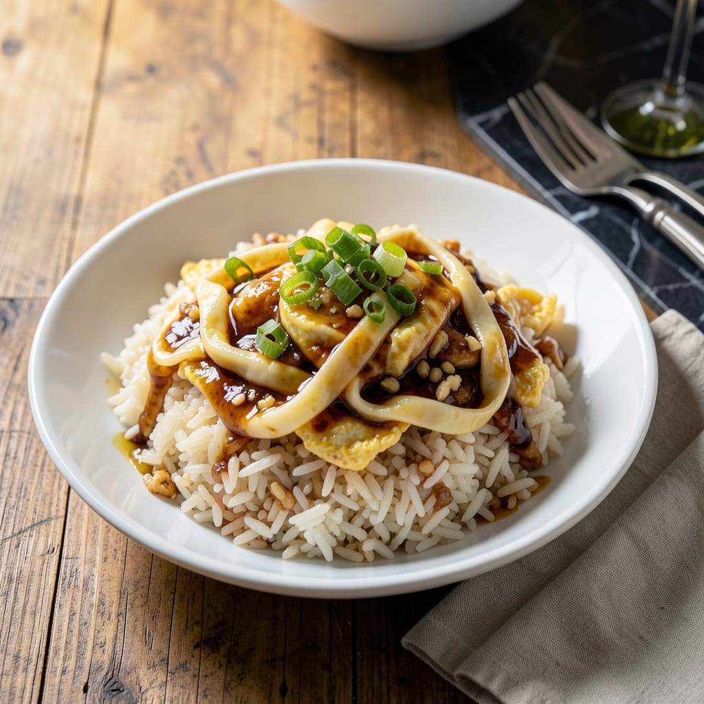 Cantonese Rice Recipe: Wok-Seared Umami With Scrambled Egg Bites Cantonese Rice Recipe: Wok-Seared Umami With Scrambled Egg Bites